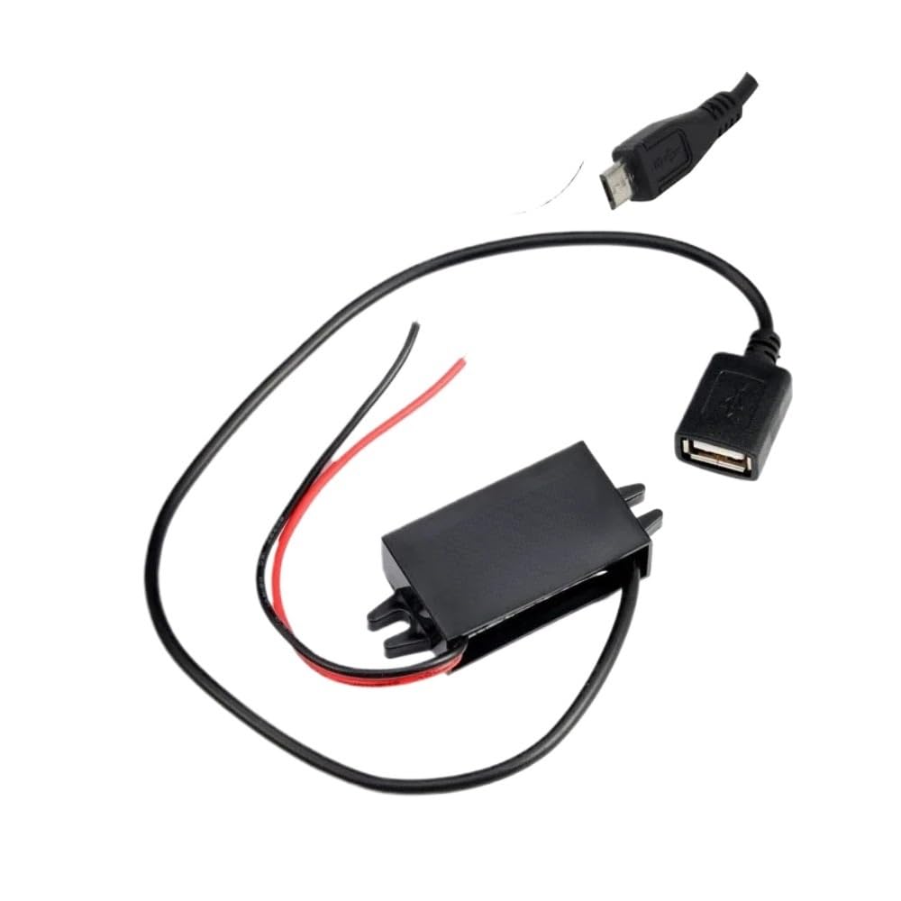 Convertisseur de puissance voiture 12V24V pour stopper les coupures de dashcam