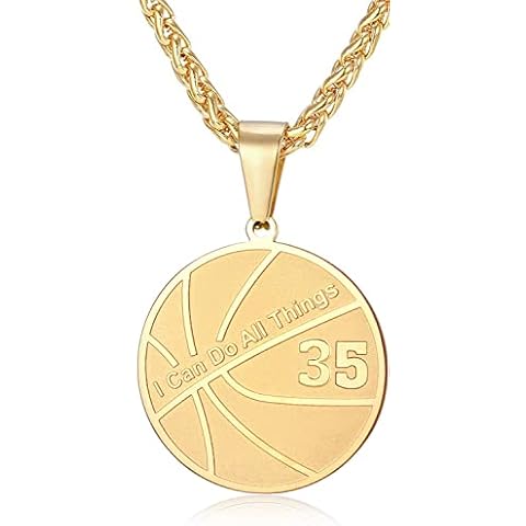 XOYOYZU Basketball Number Necklace for Boys Cover