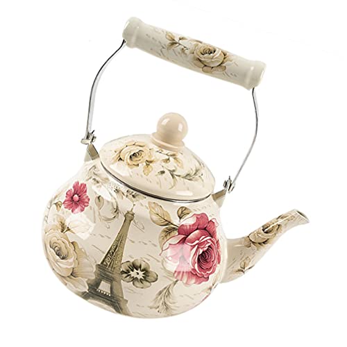 Yardwe 2. Tetera de acero inoxidable de 5 l para tetera de té, hervidor de café, hervidor de fondo plano para estufa…