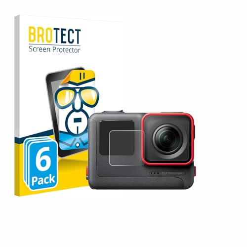 brotect 6-Pack Screen Protector compatible with Insta360 Ace (Front display) - HD-Clear Protection Film