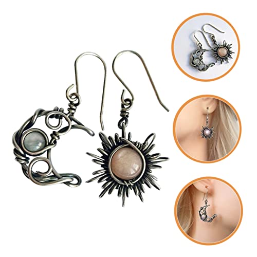 Boucles d'oreilles rétro légères en alliage pour sublimer sans douleur les lobes