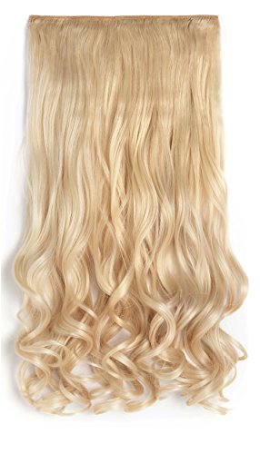 OneDor Curly 3/4 Full Head Synthetic Hair Extensions