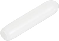 Vista 43 de uxcell 200 tapas de goma de 0.051 in (1/16") de vinilo redondo de vinilo para pernos de tubo, protectores de rosca de tornillo, color negro