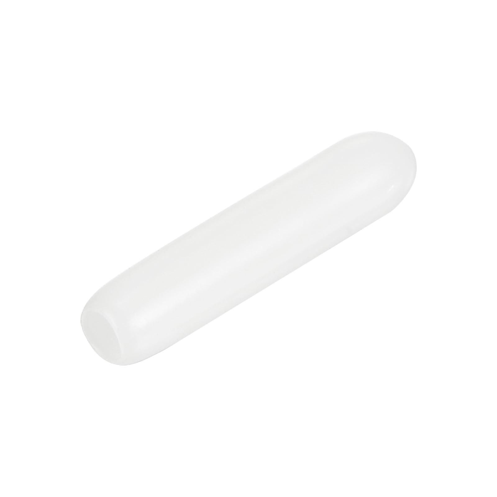 uxcell 20pcs Rubber End Caps 1.8mm ID Vinyl Round Tube Bolt Cap Cover Thread Protectors White