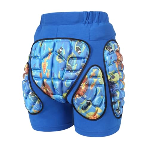 Fcnjsao Hip Pad Shorts 3D Hip Pad for Kid Adult Snowboard Skiing Skating Cycling Hip Butt Protective Pad for Butt Tailbone