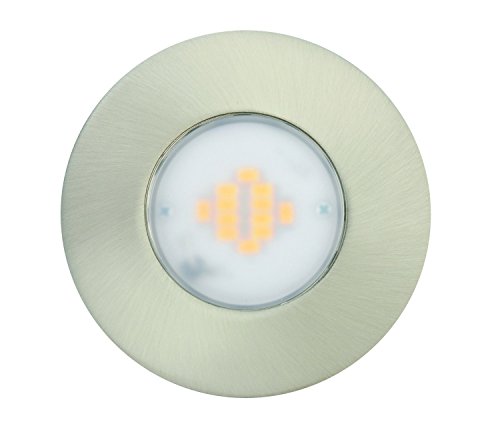 Jedi 563041217 Spot Encastrable Performa 420Lm, Métal, Intégré, 5 W, Argent