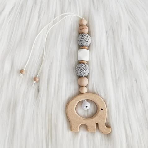 mallilu Maxi Cosi / Babyschalen Anhänger (Ella grau) Cover