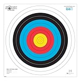 NiceTargets Spot Archery Target, 60cm / 80cm Shooting Targets for Bow and Arrow Archery, All Weather Matte Finish Archery Target, Targets for Shooting Range, Indoor Outdoor Practice, Made in USA