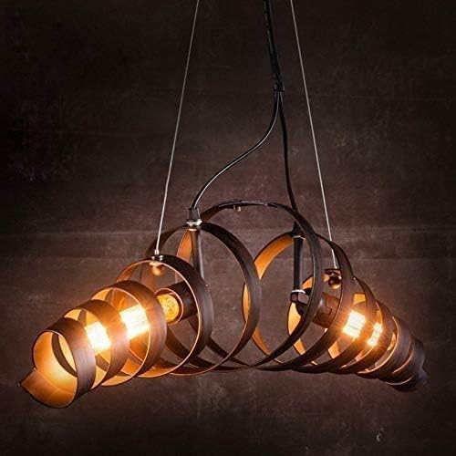 Bracket Light Vintage Industrial Chandelier Creative Iron Hanging Lamp Adjustable Droplight for Bedroom Apply to Living Room, Dining Room, Hotel, Bar Counter Stainless Steel Bracket Light
