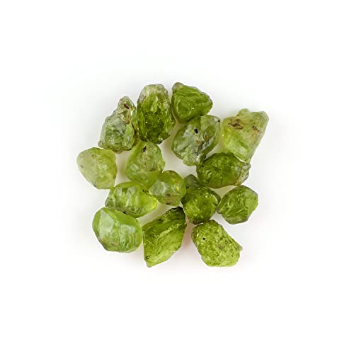 Natural Raw Peridot Crystal Gemstone