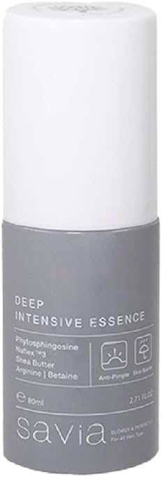 Savia Deep Intensive Essence – Hassas Ciltler İçin Yatıştırıcı, Leke ve Kırışıklık Karşıtı Yüz Serumu, Peptit ve Tremella Özlü Bitki Bazlı Kore Esansı, Yoğun Nemlendirici Bakım - 80 ml