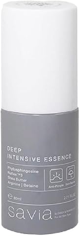 Savia Deep Intensive Essence – Hassas Ciltler İçin Yatıştırıcı, Leke ve Kırışıklık Karşıtı Yüz Serumu, Peptit ve Tremella Özlü Bitki Bazlı Kore Esansı, Yoğun Nemlendirici Bakım - 80 ml