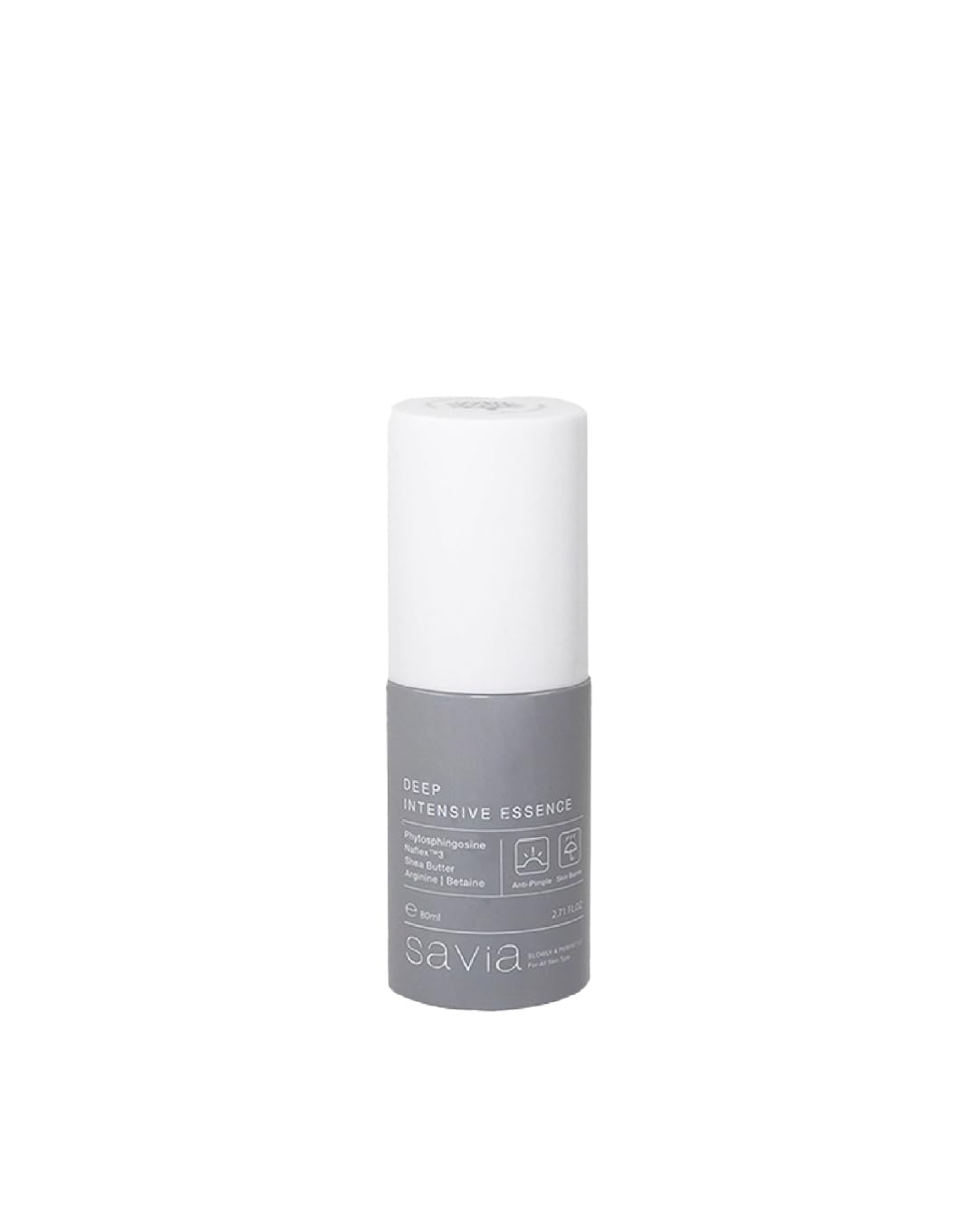 Savia Deep Intensive Essence – Hassas Ciltler İçin Yatıştırıcı, Leke ve Kırışıklık Karşıtı Yüz Serumu, Peptit ve Tremella Özlü Bitki Bazlı Kore Esansı, Yoğun Nemlendirici Bakım - 80 ml