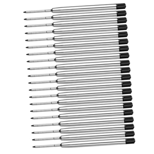 STOBOK 20個属チップジェルペン替え芯本 高性能インク 滑らかな書き心地