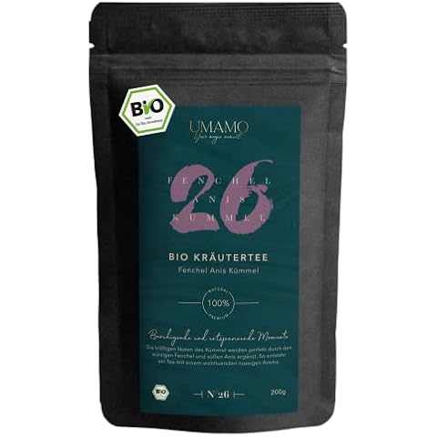 UMAMO Bio Fenchel Anis Kümmel Tee 200g Cover
