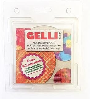 Gelli Arts 4-Inch Round Plate