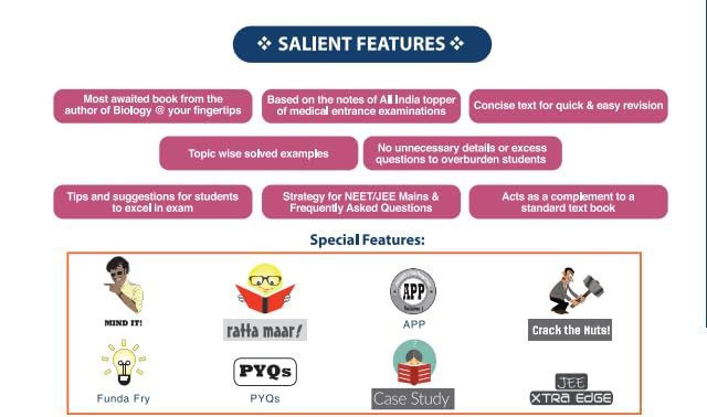 Physics @ Your Fingertips Volume 1 (Class XI) for NEET & JEE Mains by Dr Rahul Chawla