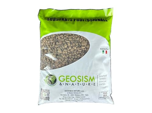 Geosism & Nature Zeolita y Piedra pómez 3/7 mm (1 kg - Aproximadamente 1,1 lt)