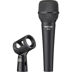 ميكروفون ديناميكي Tascam TM-82 للمغنيات والأدوات