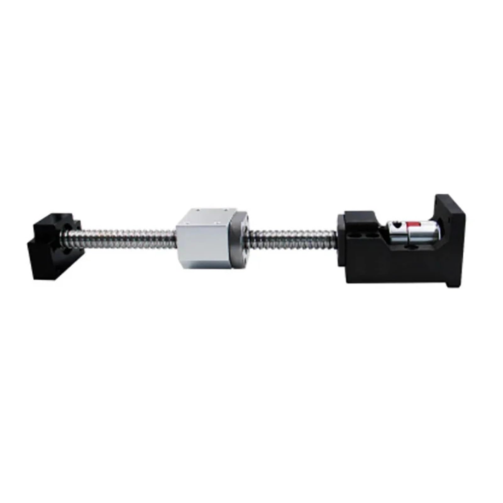 Zestaw śrub kulowych, SFU2010 Zestaw śrub kulowych walcowanych z obudową nakrętki DSG20H BK15 NAME34 Łącznik CNC 200-1000mm(900mm)