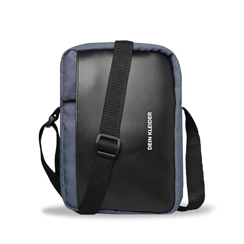 DEIN KLEIDER Flex Pack Cross Body Sling Messenger Travel Bag for Men & Women (Grey)