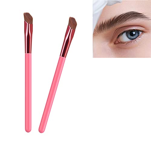 Eyebrow Brush Angled, Multi-function Augenbrauen Bürste, Multifunktions Augenbrauenbürste Abgewinkelter Augenbrauenpinsel, Makeup Augenbrauen Pinsel Set, 2 Stück Cover