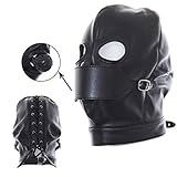 SM 全頭マスク 口枷 ボール 目出し アイマスク 仮面 変態仮面 服従絶対 コスプレ 奴隷 緊縛 ボンデージ 拘束具 SMフェチ 大人のおもちゃ ブラック