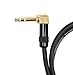 Audio2000's C26003P2 3 Ft 1/4 Inch TRS Right Angle to TRS Patch Cable (2 Pack)