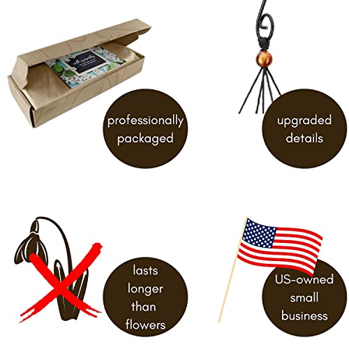 Solsken Home Memorial Wind Chimes - Sympathy Wind Chimes - Sympathy Gifts For Loss Of Loved One - Card Included - Sweet Tones - Relaxing - Bronze - 29" #TOP3