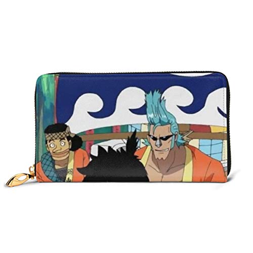 Preisvergleich Produktbild Einteilige Leder-Geldbörse mit echtem Reißverschluss, stilvoll, nützlich, tragbar, sportlich