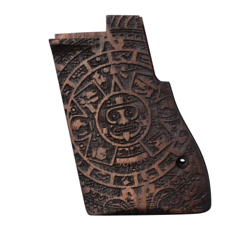 Desert Eagle Magnum 357 .44.50AE Laser Logo Walnut Wood Grip (33)