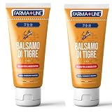 X2 Tubi da 100ml di Crema Gel Balsamo di Tigre Rosso Forte Concentrato con effetto Riscaldante - Sollievo Potente Naturale dolori articolari muscolari e reumatismi - Massaggi cervicale collo schiena