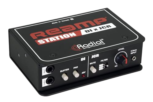 Reamp Station pour enregistrer des guitares à la maison