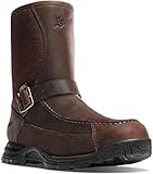 Danner Sharptail 10” Rear-Zip Hunting & Upland Hiking Boots for Men - Waterproof Full-Grain Leather & 900D Nylon with Gore-Tex & Traction Outsole, Dark Brown - 11.5 D