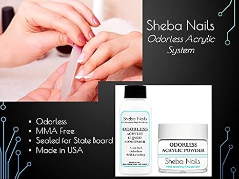 Amazon Com Sheba Nails State Board Sealed Odorless Nail Acrylic Basic Kit Beauty Personal Care Amazon Com Sheba Nails State Board Sealed Odorless Nail Acrylic Basic Kit Beauty Personal Care