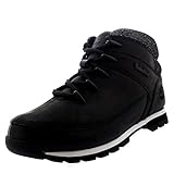  Timberland Herren Eurosprint Hiker Boots, Schwarz (Black), 43 EU