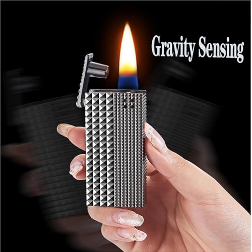 Encendedor de queroseno sofisticado de llama suave, el regalo de metal para hombres 3