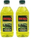 Iberia Extra Virgin Olive Oil & Sunflower Oil Blend, 51 Fl Oz (Pack of 2)