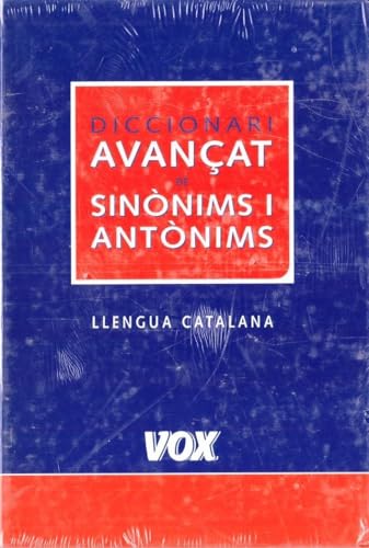 Portada de Diccionari avanÇat de sinonims i antonims llengua catalana