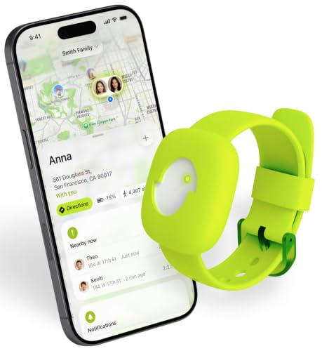 Littlebird Safety Tracker for Kids, GPS Wi-Fi and Bluetooth Tracking, Works with iPhone and Android, Child Location Monitoring, Hypoallergenic Band, Up to 72-Hour Battery Life