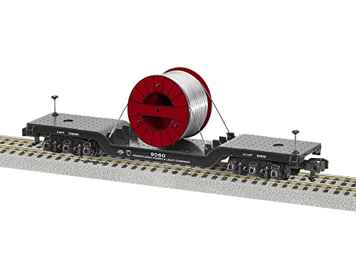 American Flyer PP&L Pennsylvania Power & Light Depressed Center Flat CAR #9060 S Gauge