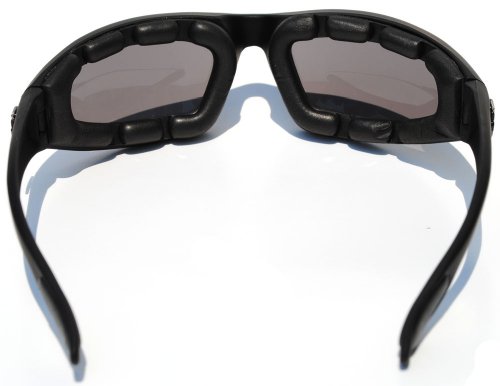 Sunglasses 022 for Active Sports, Fishing, Cycling, Golf, Kayaking Choose Color (Padded Black smoke)2