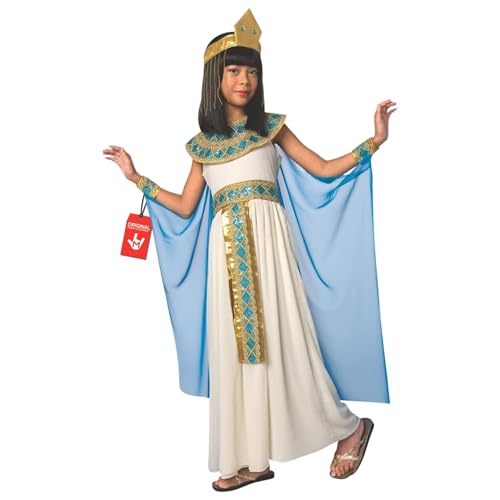 Morph Disfraz Egipcia Niña Azul, Traje Egipcia, Disfraces Egipcios, Disfraces Cleopatra, Disfraz Carnaval Niña - L