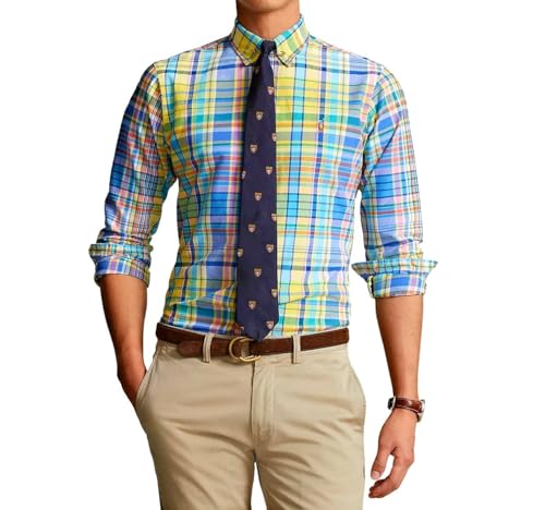 POLO RALPH LAUREN Men's Classic-Fit Oxford Shirt (US, Alpha, X
