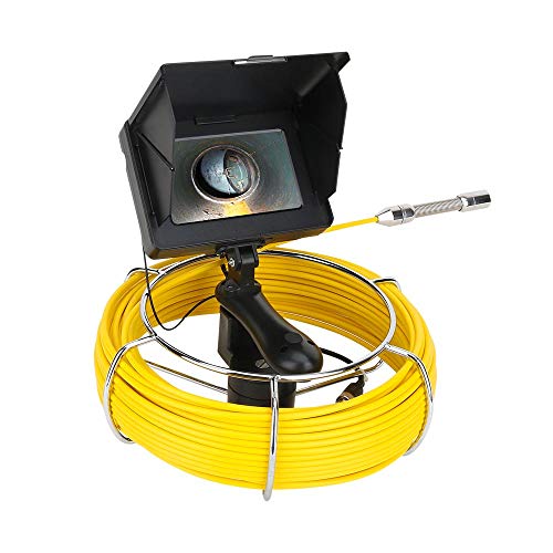 Handheld Industrial Pipe Sewer Inspection Videokamera, 5-Zoll-Monitor, IP68 Wasserdichtes 1200 TVL Drain Pipe… – Bild 8