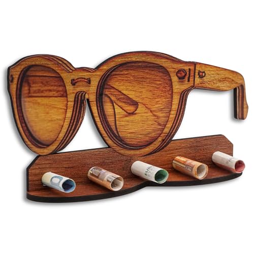 DRO Design Geldgeschenke, Geschenkverpackung Holz-Optik Brille Motiv – Bargeldgeschenk, Geldpräsent, Kreatives Geldgeschenk, Geburtstag, Hochzeit, Weihnachten DRO Design Geldgeschenke, Geschenkverpackung Holz-Optik Brille Motiv – Bargeldgeschenk, Geldpräsent, Kreatives Geldgeschenk, Geburtstag, Hochzeit, Weihnachten