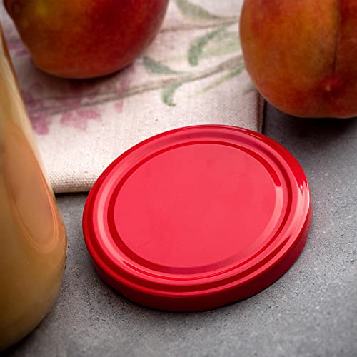 KADAX 50er Set Marmeladengläser 350ml TO82, Einmachgläser Vorratsgläser Mason Jar mit Schraubdeckel, Luftdichte Schraubgläser… – Ansicht 5