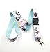 Tarja 73 - Lanyard con llavero extraible - Lanyard Princesa Unicornio - Correa de Cuello - Correa de Llaves de Cuello - Llaveros de Cuello