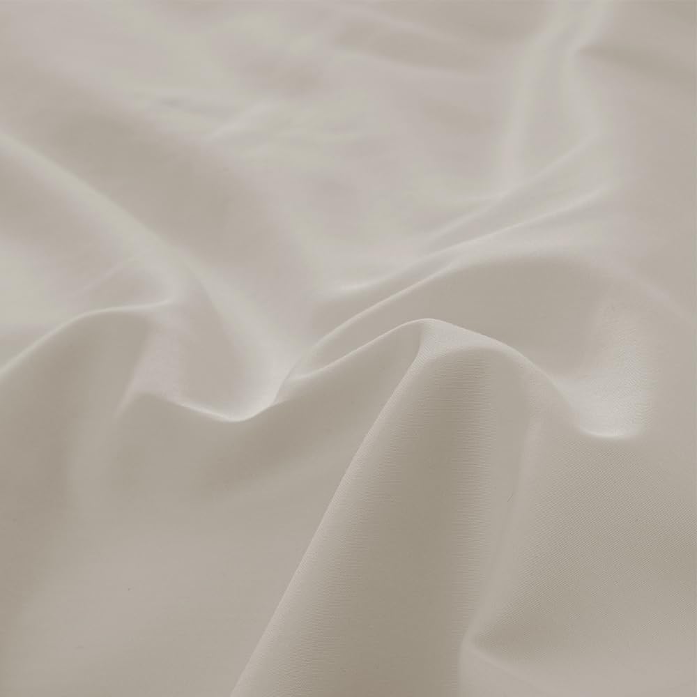 COTTON ARTean Zestaw pościeli z egipskiej bawełny, liczba nici 300, beżowa, 135 x 190/200, 100% egipska bawełna, beżowy