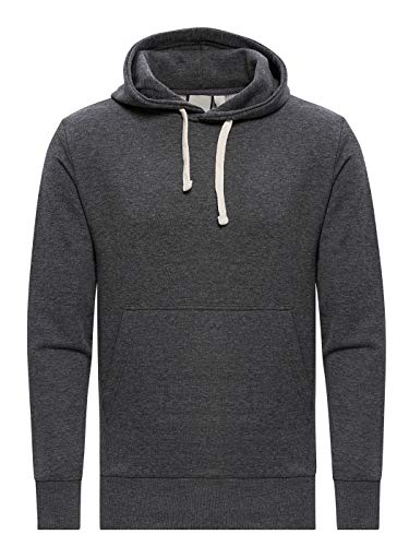 Yazubi Grauer Sweater Oversized Hoodie Kaputzen Herren Kleidung Arbeitspullover Männer Winter Herrenmode Pullover Codex, Grau (Tornado 183907), 4XL Cover